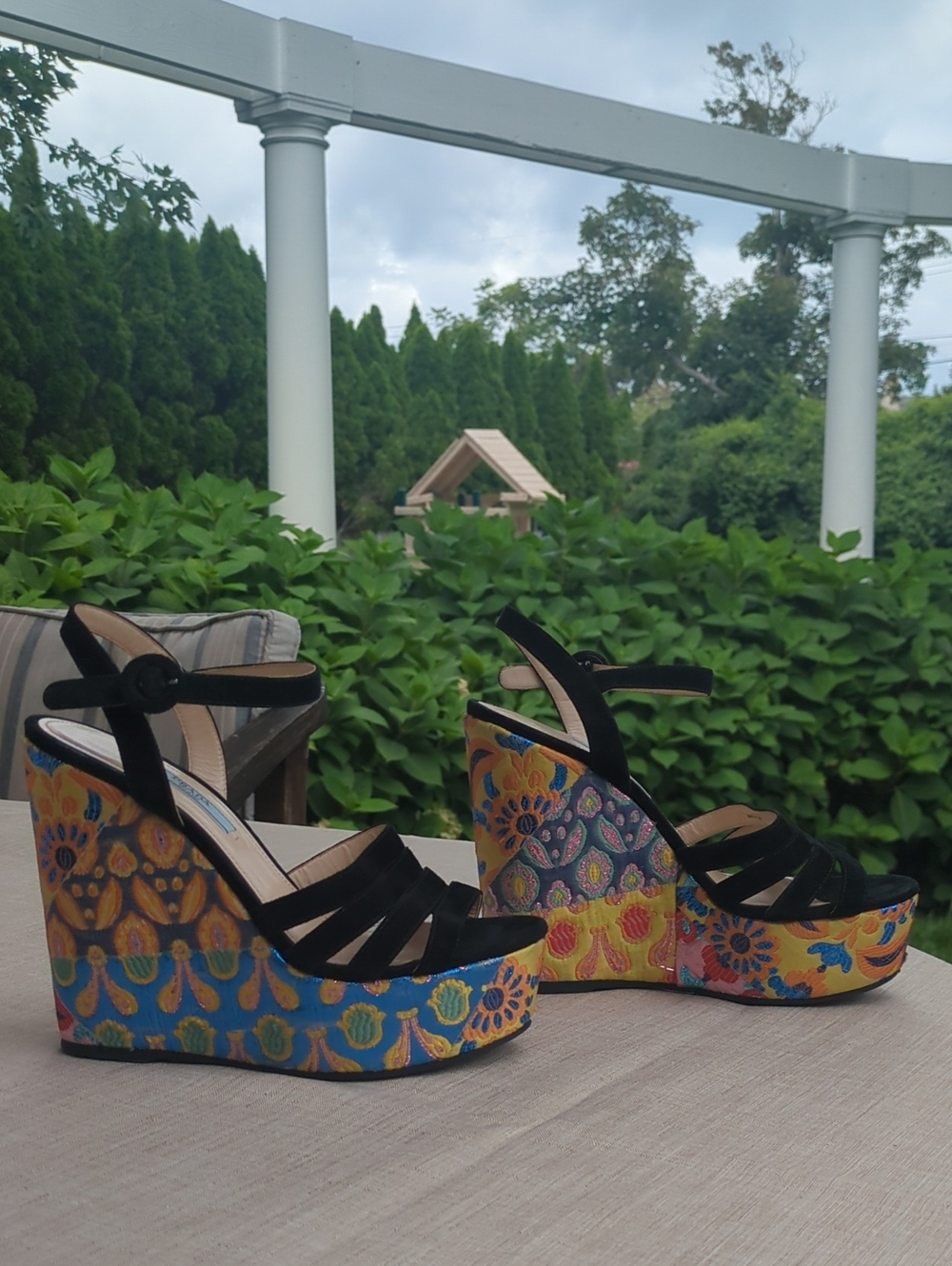 Vintage Prada Platform Wedges